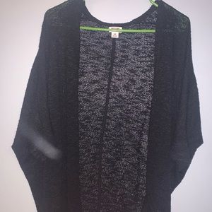 Black Loose Cardigan